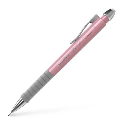 Portaminas 0.7mm Faber Castell Apollo, color Rose Shadows