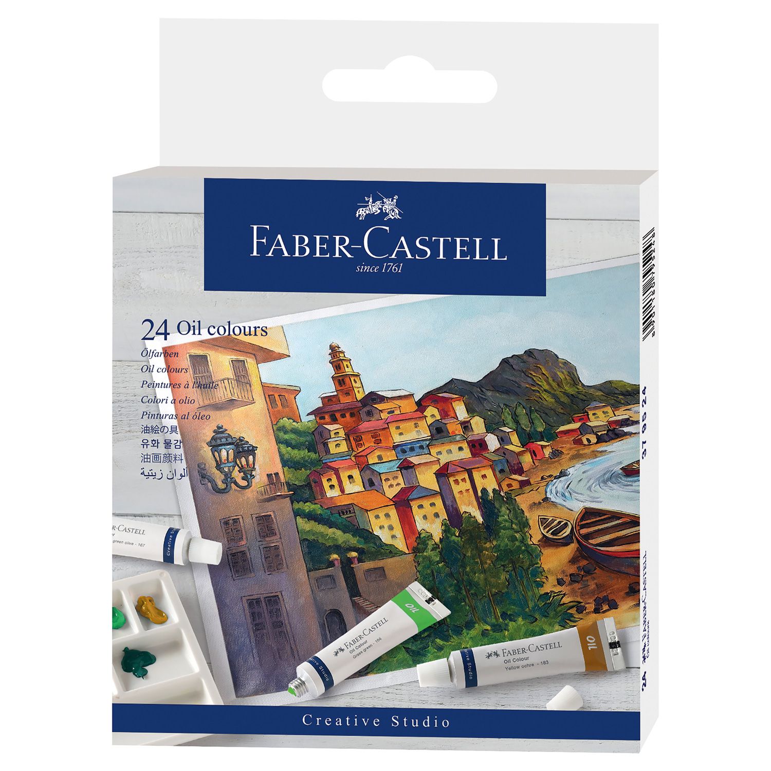Pintura oleo Faber Castell Creative Studio, 24 colores