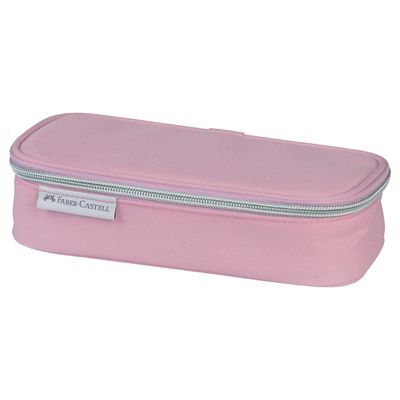 Estuche para lapices Faber Castell Ovalino, color Rose Shadows
