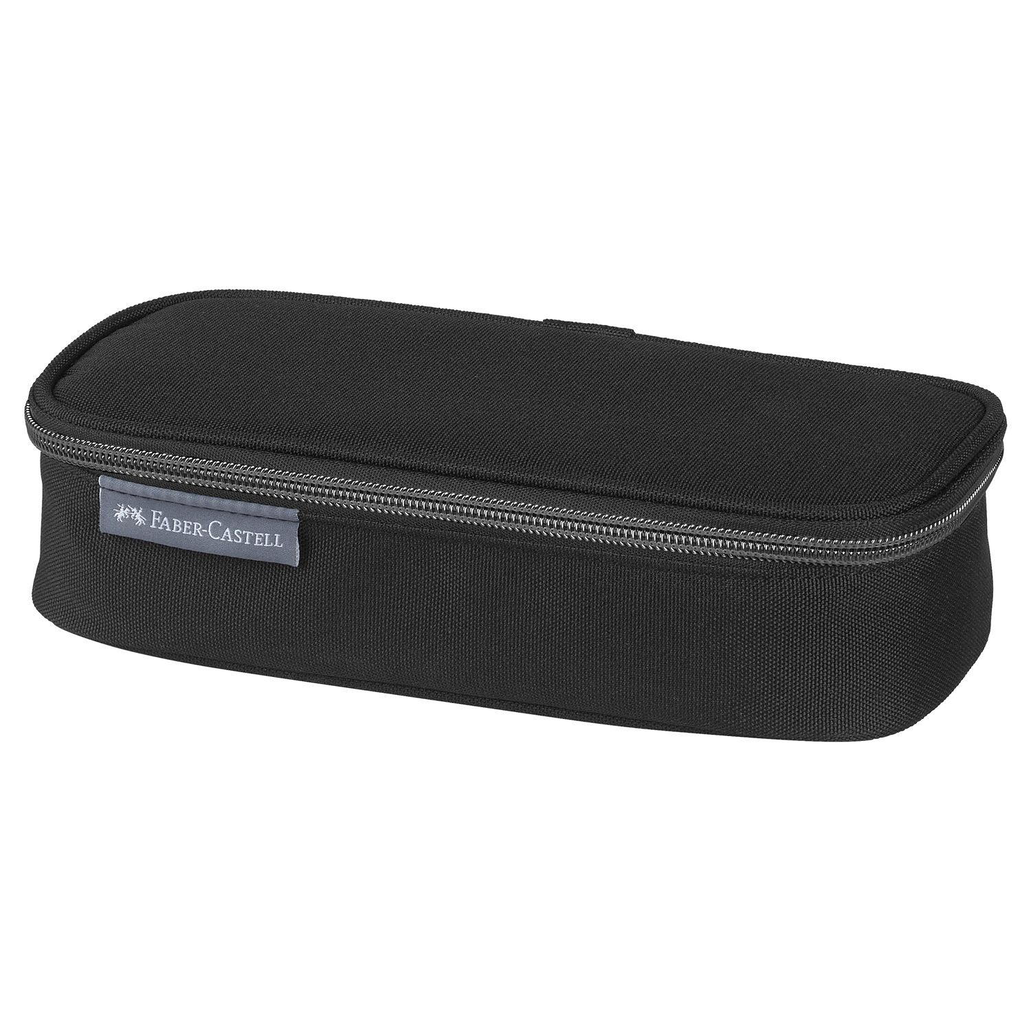 Estuche para lapices Faber Castell Ovalino, color Negro