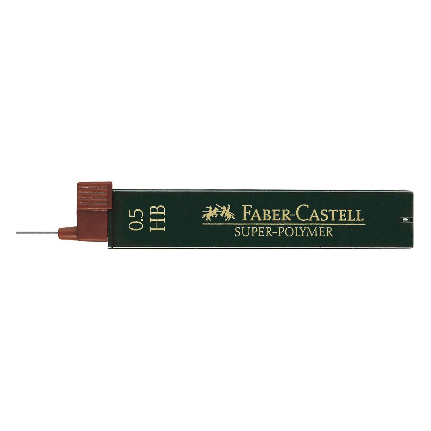 Minas 0.5mm Faber Castell, grado HB