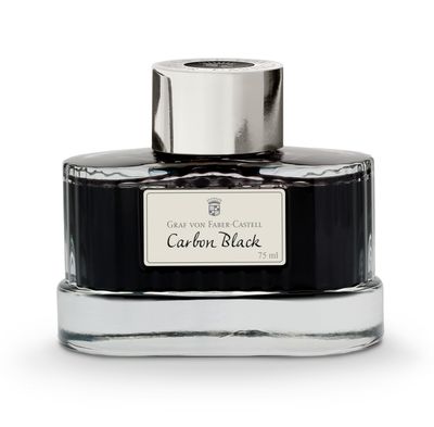 Tinta Graf von Faber Castell Botella 75ml Carbon Black