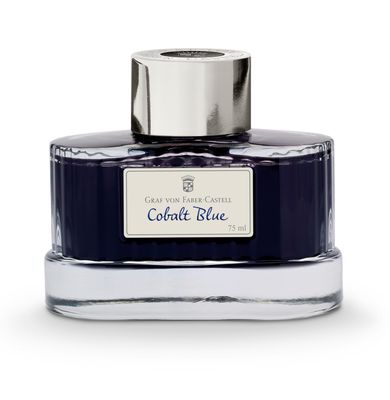 Tinta Graf von Faber Castell Botella 75ml Azul Cobalto