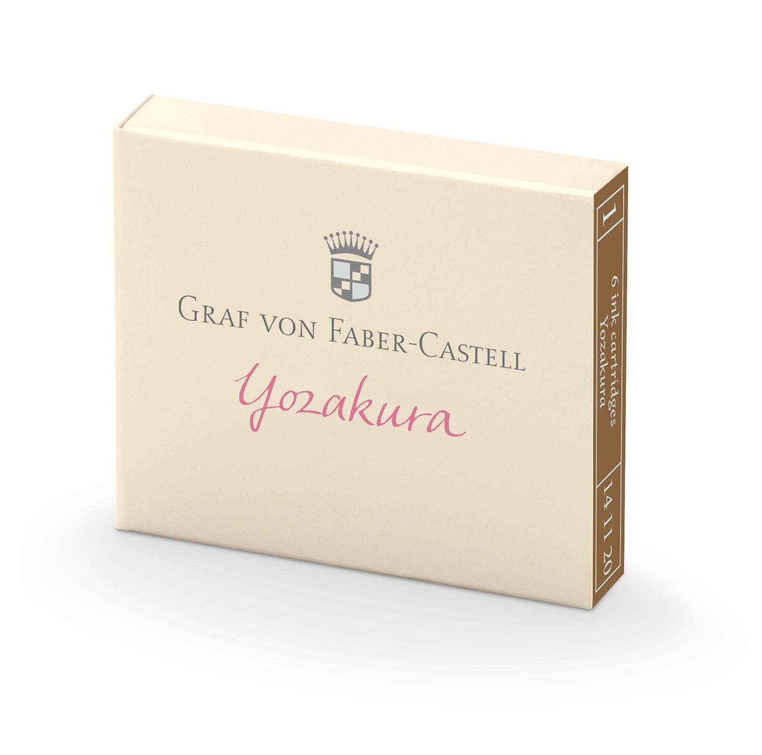 Tinta Graf von Faber Castell 6 Cartuchos Yozakura