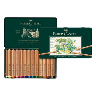 Crayon Pastel Faber Castell Pitt Pastel Pencil, 36 colores