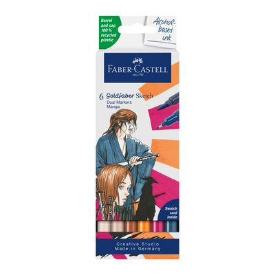 Marcador Faber-Castell Goldfaber Sketch Dual Markers Manga