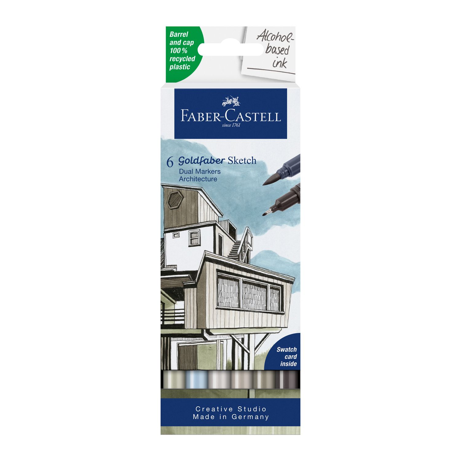 Marcador Faber-Castell Goldfaber Sketch Dual Markers Architecture