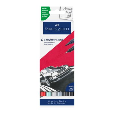 Marcador Faber-Castell Goldfaber Sketch Dual Markers Car Design