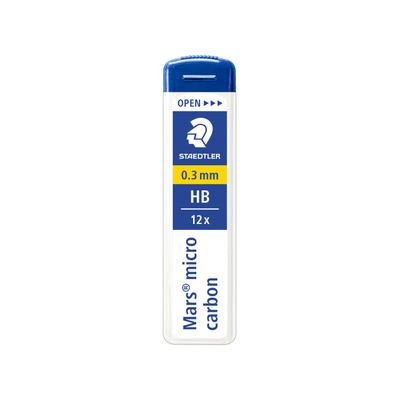 Minas 0.3mm Staedtler Mars Micro Carbon HB
