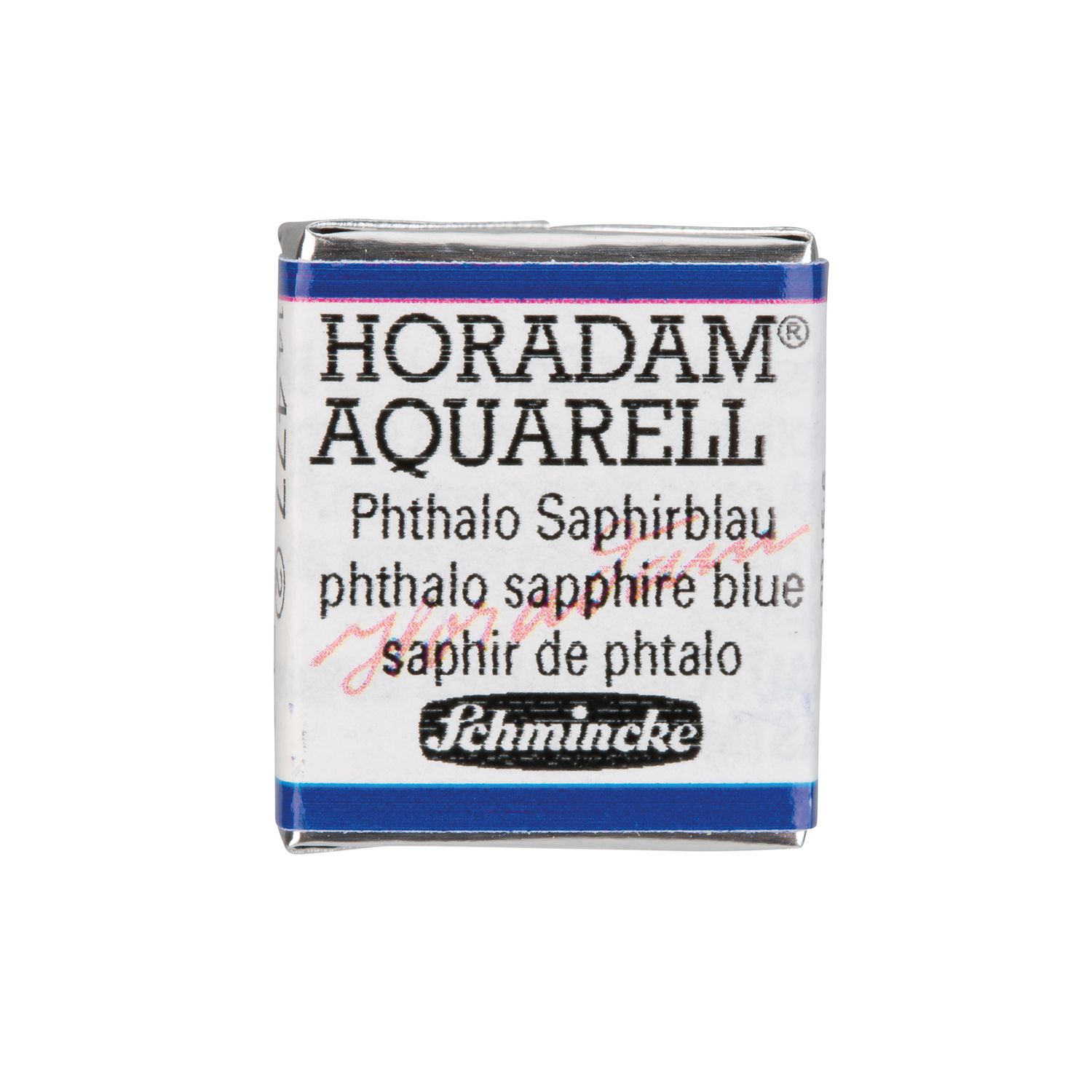 Acuarela Schmincke Horadam 477 Phthalo Sapphire Blue