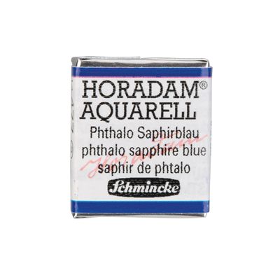 Acuarela Schmincke Horadam 477 Phthalo Sapphire Blue
