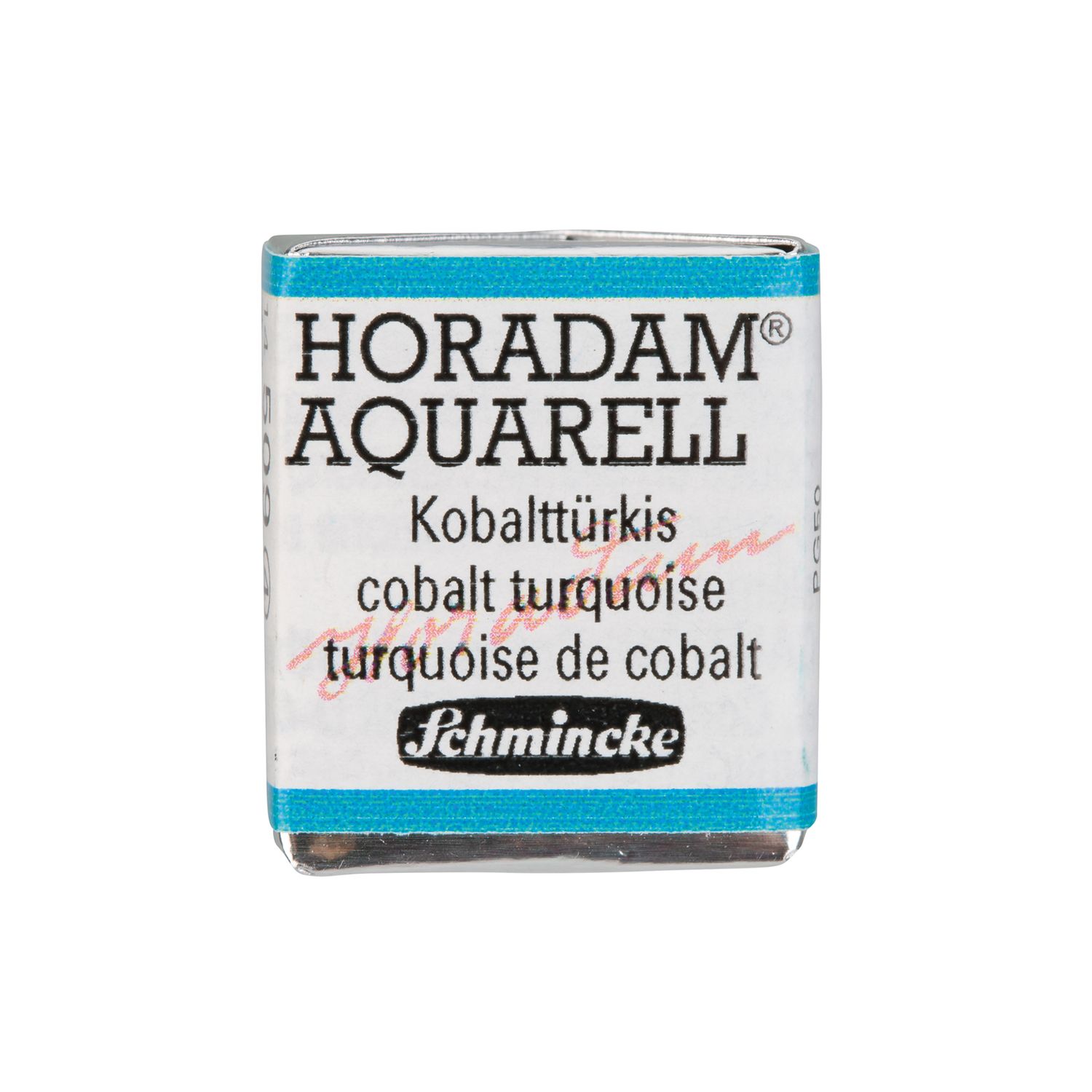 Acuarela Schmincke Horadam 509 Cobalt Turquoise