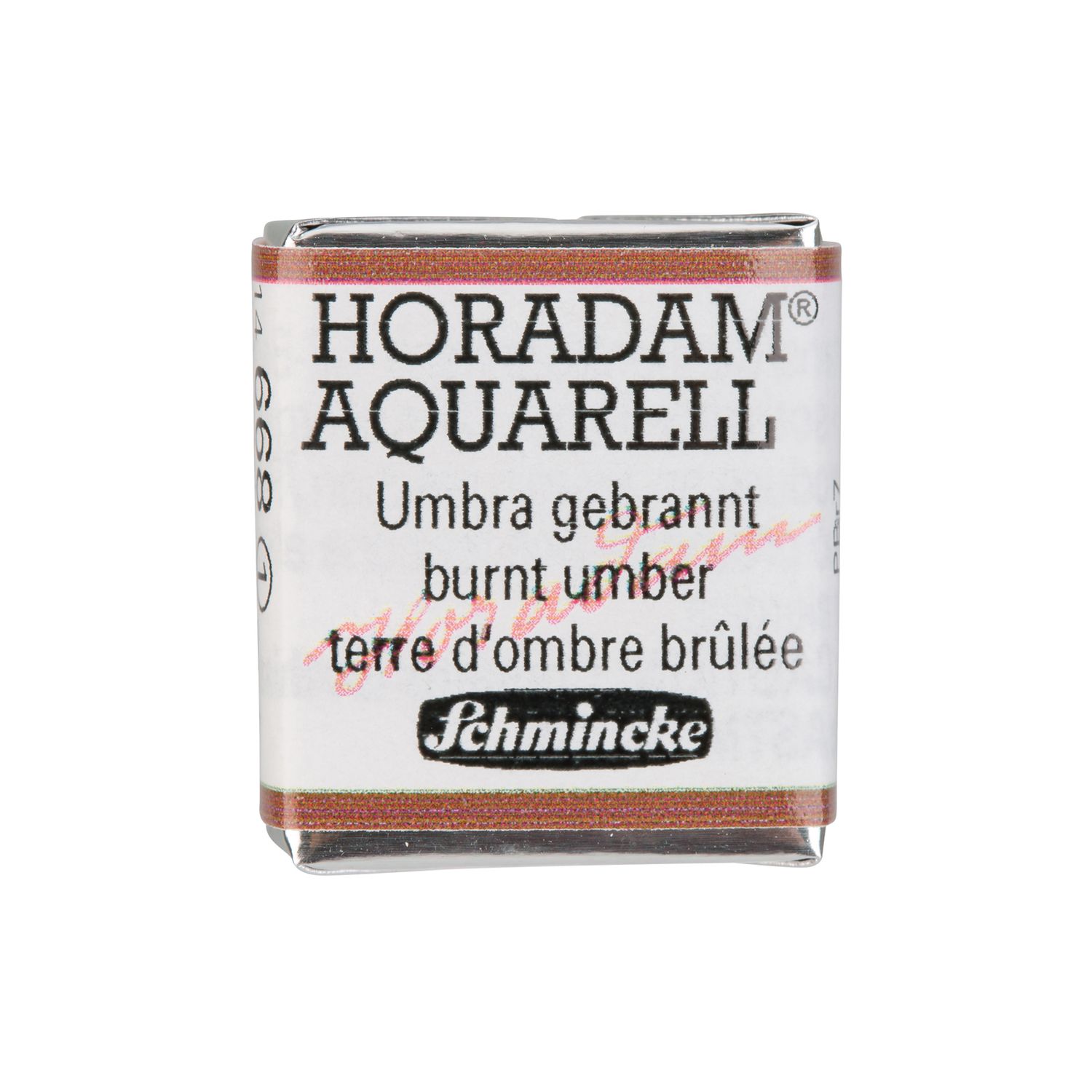 Acuarela Schmincke Horadam 668 Burnt Umber