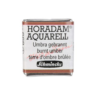 Acuarela Schmincke Horadam 668 Burnt Umber