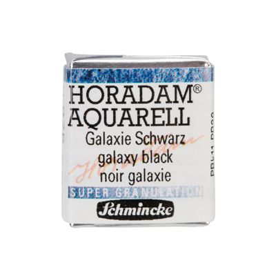 Acuarela Schmincke Horadam 975 Galaxy Black Super Granulation