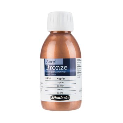 Pintura Schmincke Acryl Bronze 150ml, Color Copper