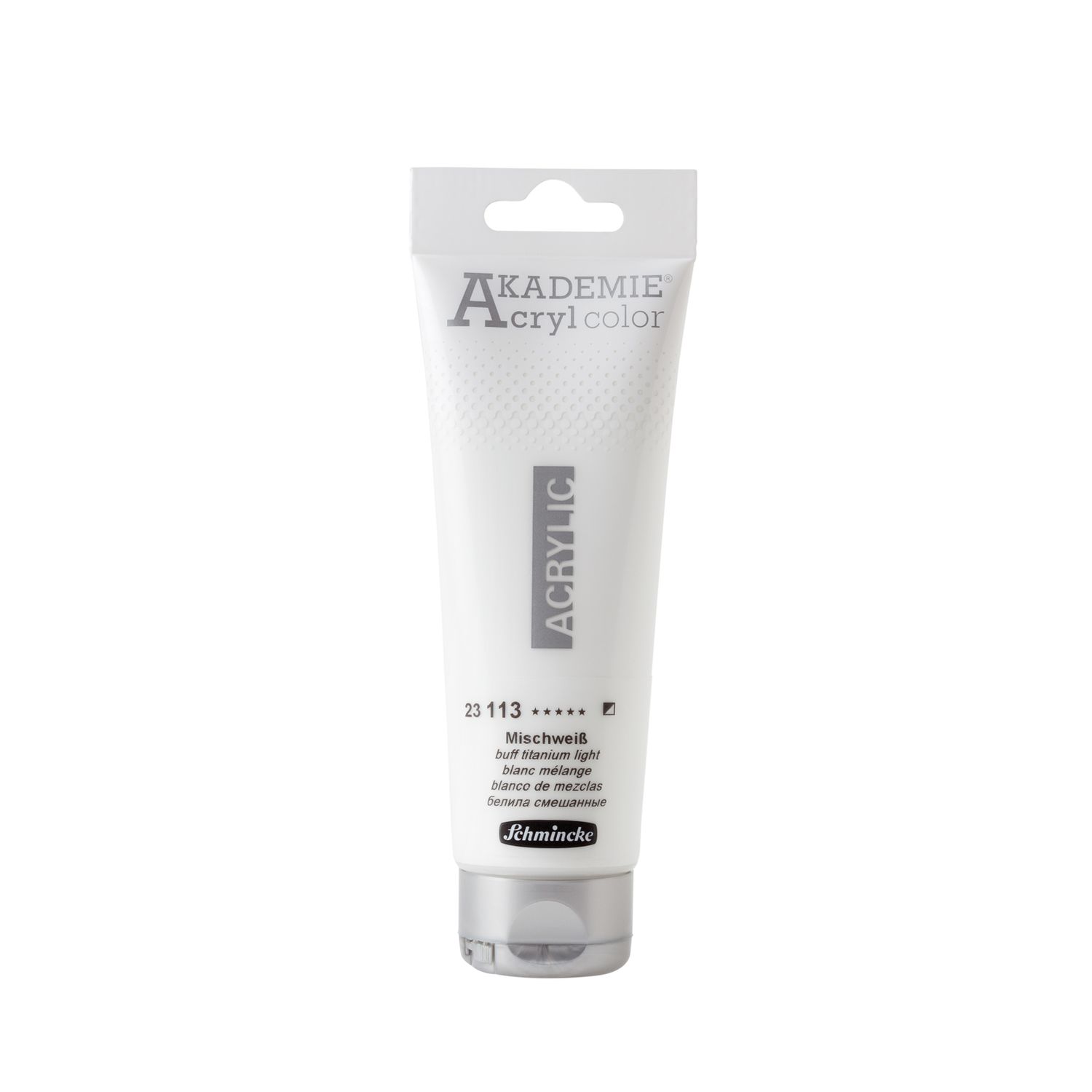 Pintura acrilica Akademie Acryl Color 120ml 113 Buff Titanium Light