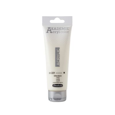 Pintura acrilica Akademie Acryl Color 120ml 221 Ivory