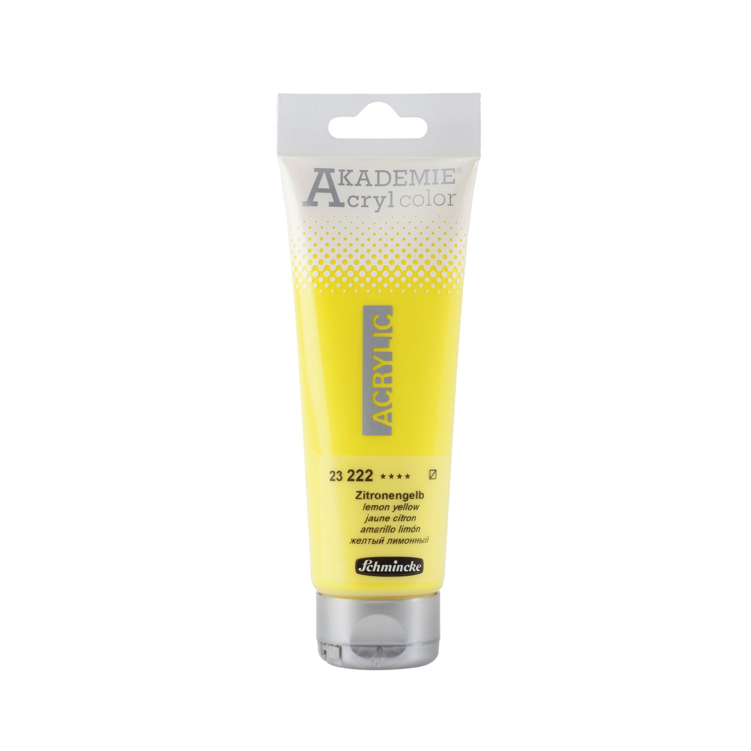 Pintura acrilica Akademie Acryl Color 120ml 222 Lemon Yellow