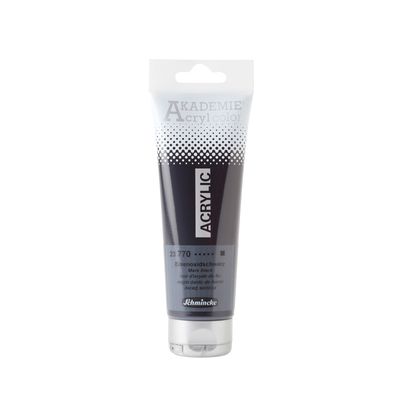 Pintura acrilica Akademie Acryl Color 120ml 770 Mars Black