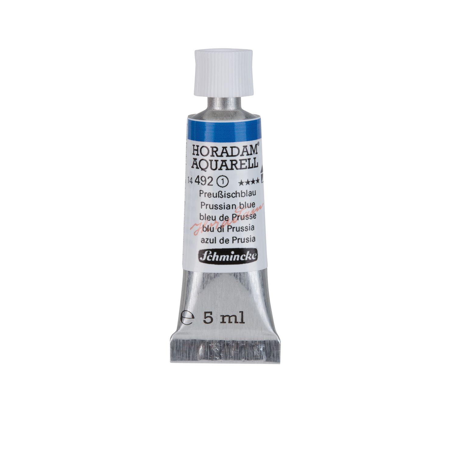 Acuarela Schmincke Horadam 5ml 492 Prussian Blue