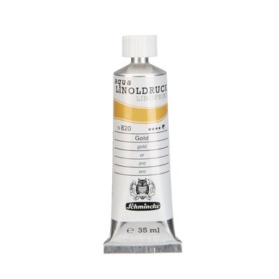 Pintura Schmincke LinoPrint 820 Gold 35ml