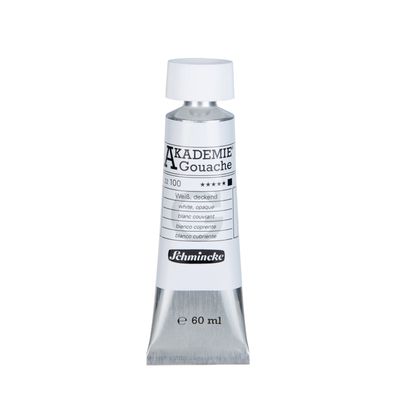Pintura Gouache Akademie 100 Primary White Opaque 60ml