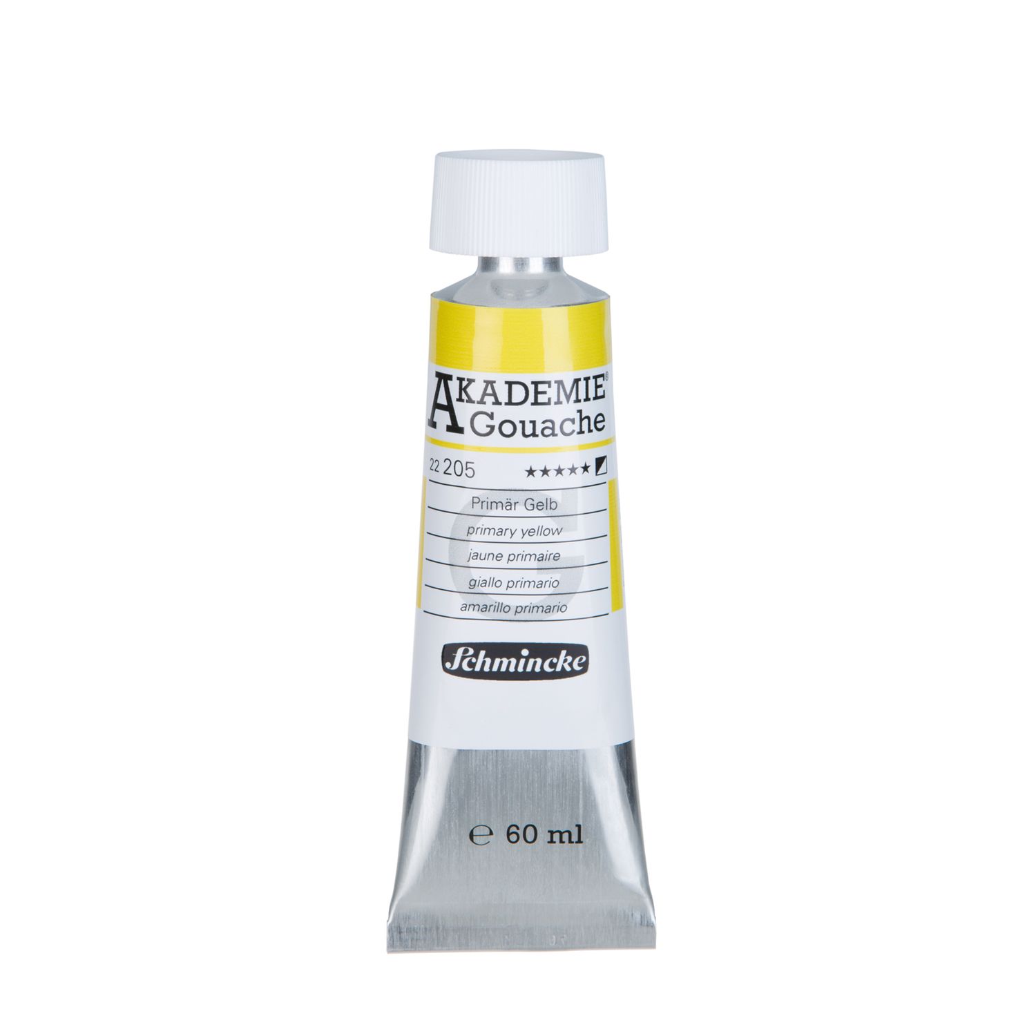 Pintura Gouache Akademie 205 Primary Yellow 60ml