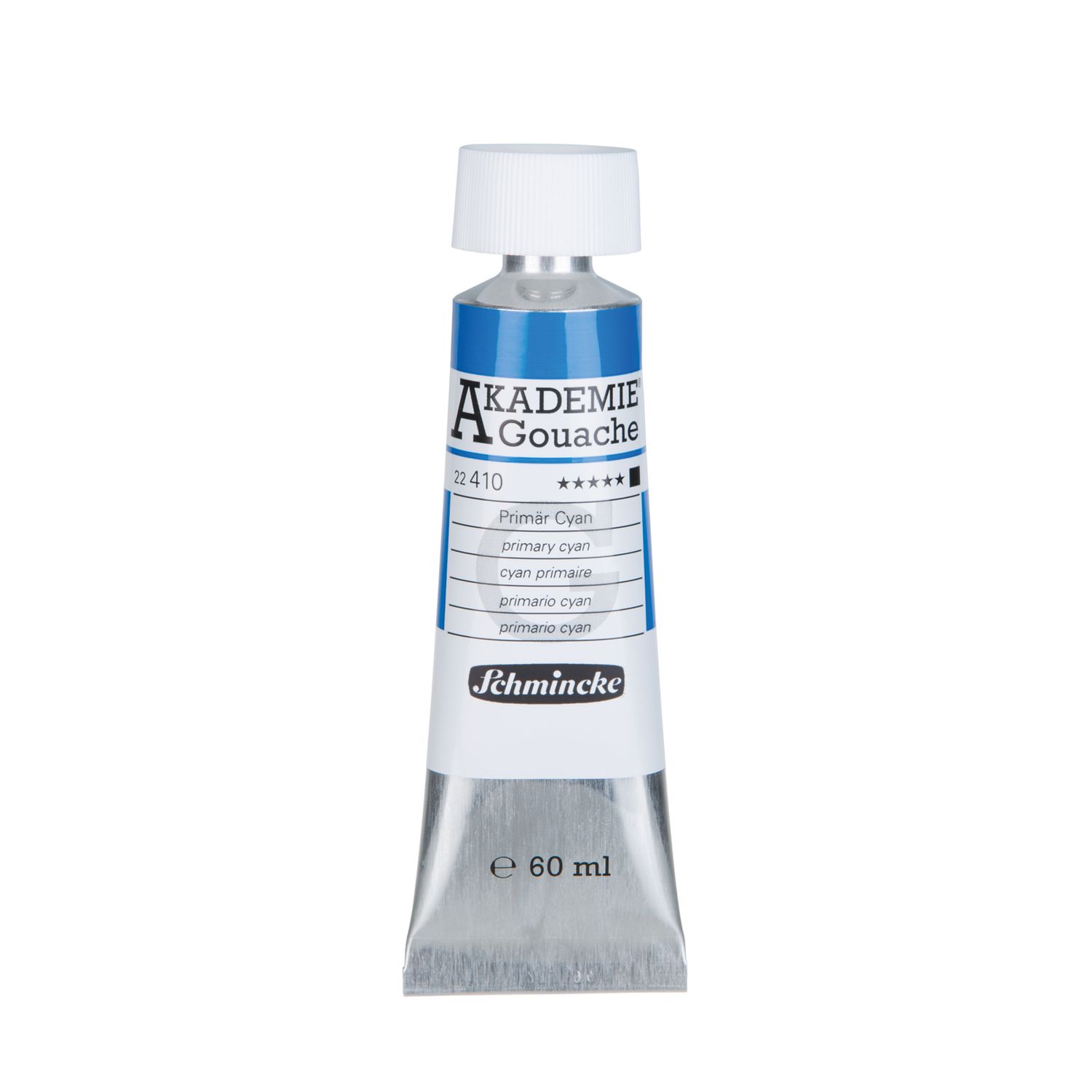 Pintura Gouache Akademie 410 Primary Cyan 60ml