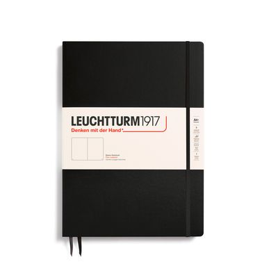 Cuaderno Leuchtturm1917 Master Slim A4+ Negro, plain