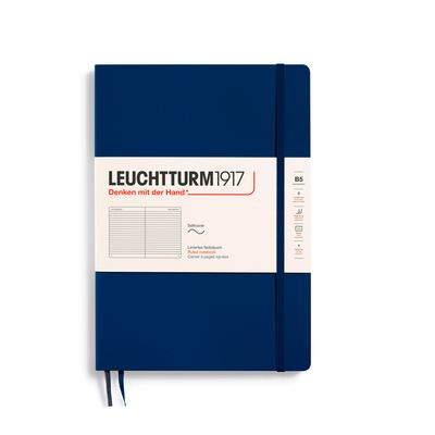 Cuaderno Leuchtturm1917 Composition B5 Tapa Suave, Navy, Lineas