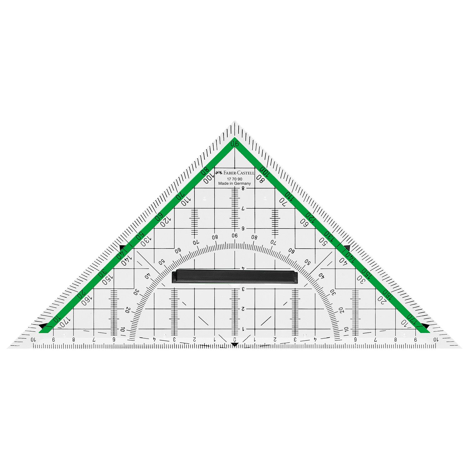 Escuadra Geometrica Faber Castell 20 cms (Geometrie-Dreieck)