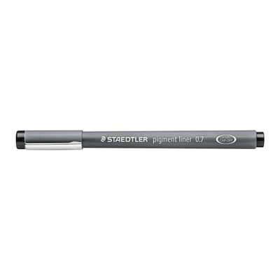 Rotulador Staedtler Pigment Liner 0.7mm, Negro
