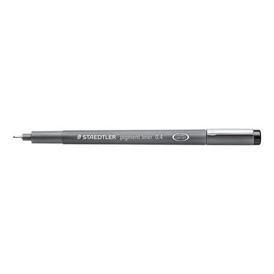 Rotulador Staedtler Pigment Liner 0.4mm, Negro