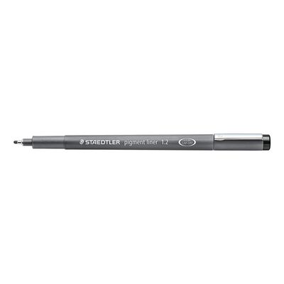 Rotulador Staedtler Pigment Liner 1.2mm, Negro