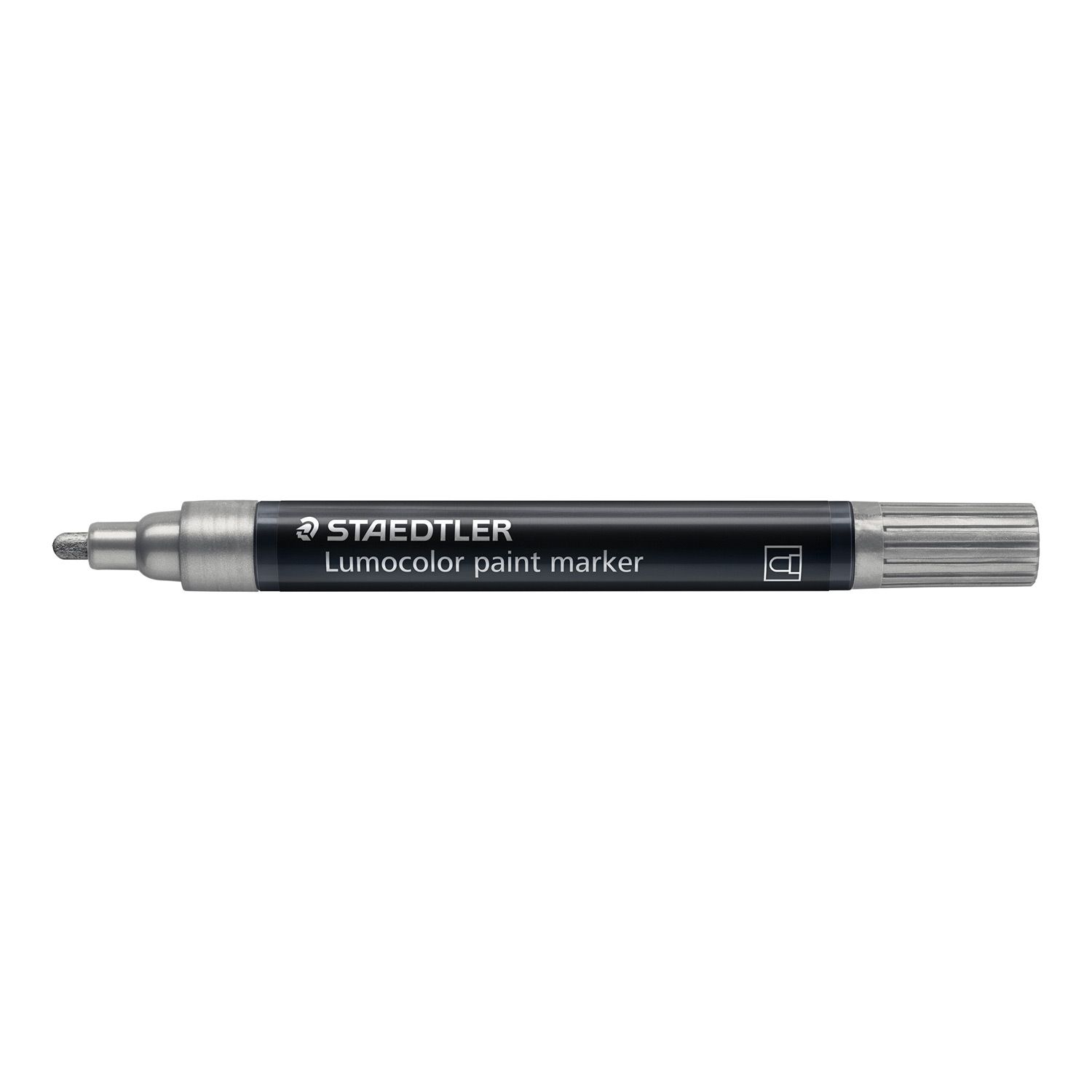 Marcador acrilico Staedtler Lumocolor Paint Marker, plata