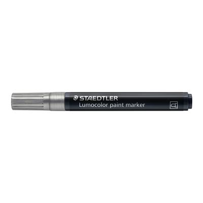 Marcador acrilico Staedtler Lumocolor Paint Marker, plata