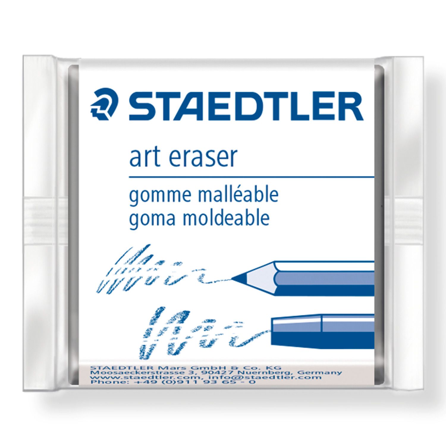 Borrador Maleable Staedlter Art Eraser, gris