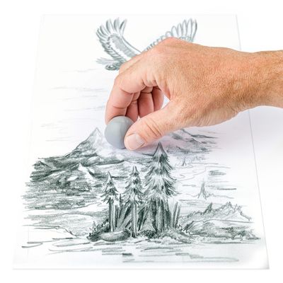 Borrador Maleable Staedlter Art Eraser, gris