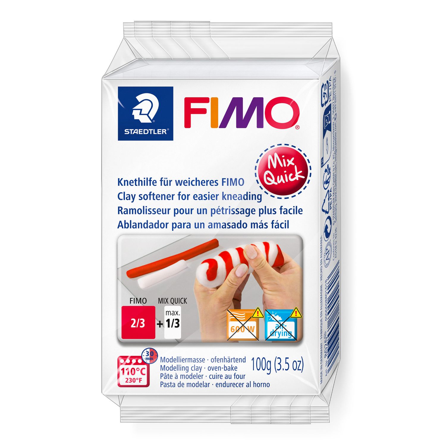 Masa FIMO Ablandador Mix Quick 100gr