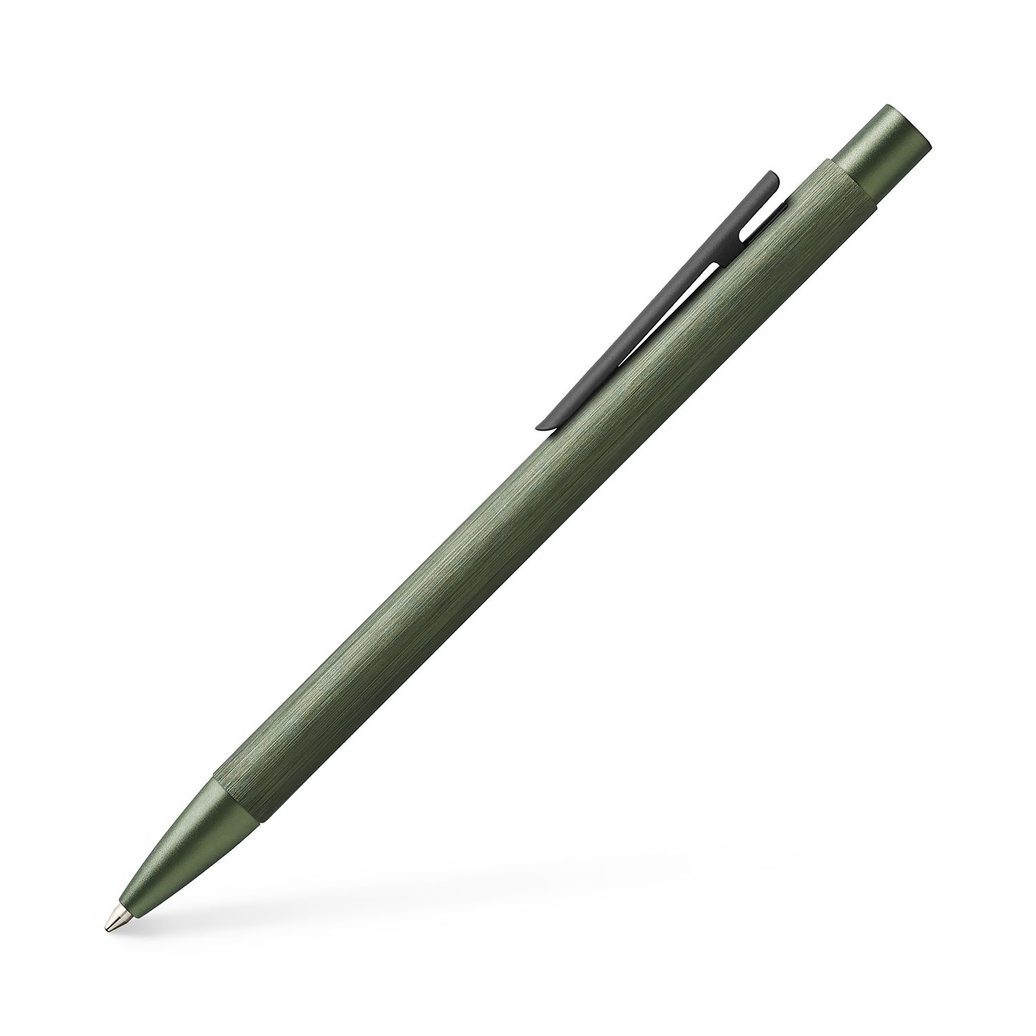 Boligrafo Faber Castell Neo Slim Aluminium, color Verde Oliva