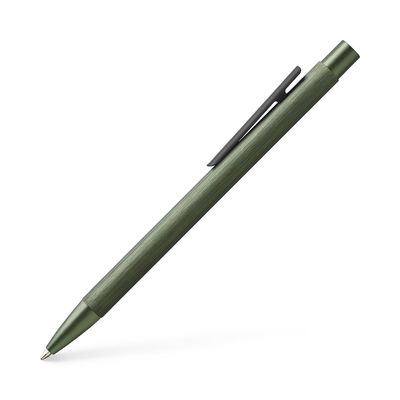 Boligrafo Faber Castell Neo Slim Aluminium, color Verde Oliva