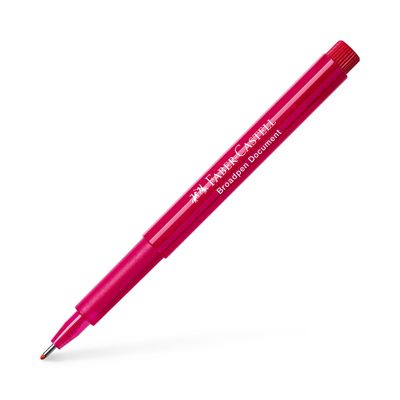 Marcador Faber Castell Broad Pen 1554 Rojo