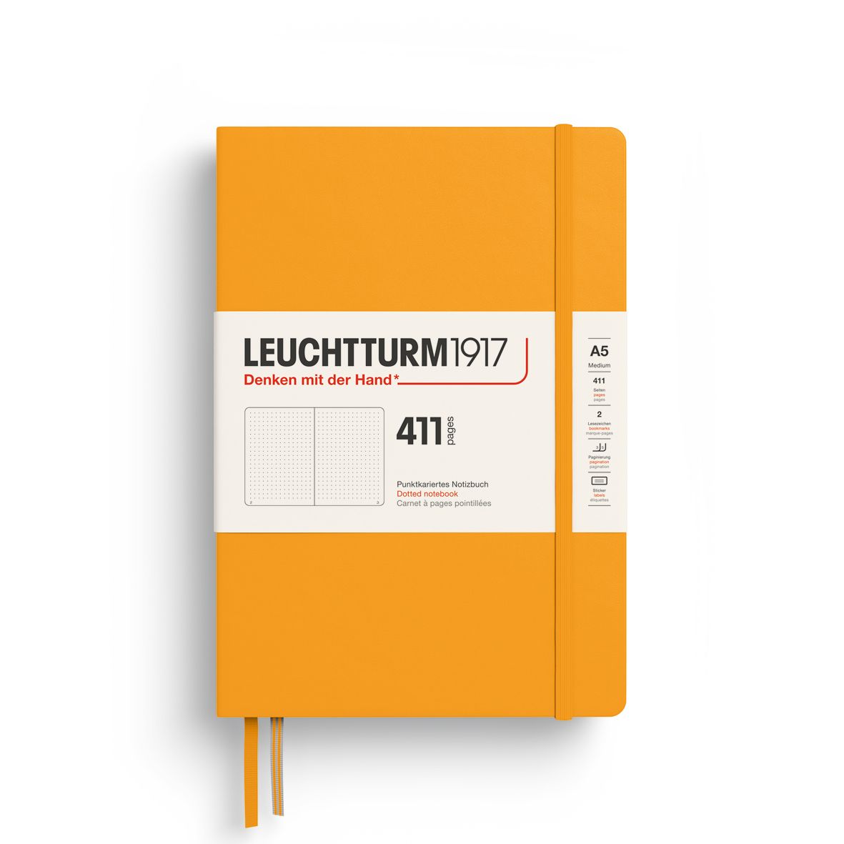 Cuaderno Leuchtturm1917 Medium 411, Rising Sun, Puntos
