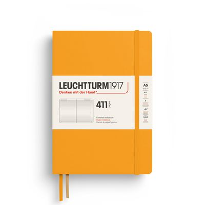 Cuaderno Leuchtturm1917 Medium 411, Rising Sun, Lineas