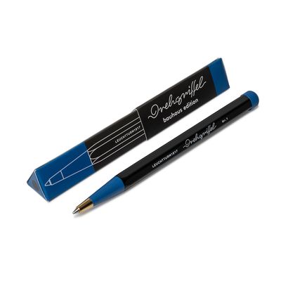 Boligrafo Leuchtturm1917 Drehgriffel Nr. 1, Bauhaus Black/Royal Blue