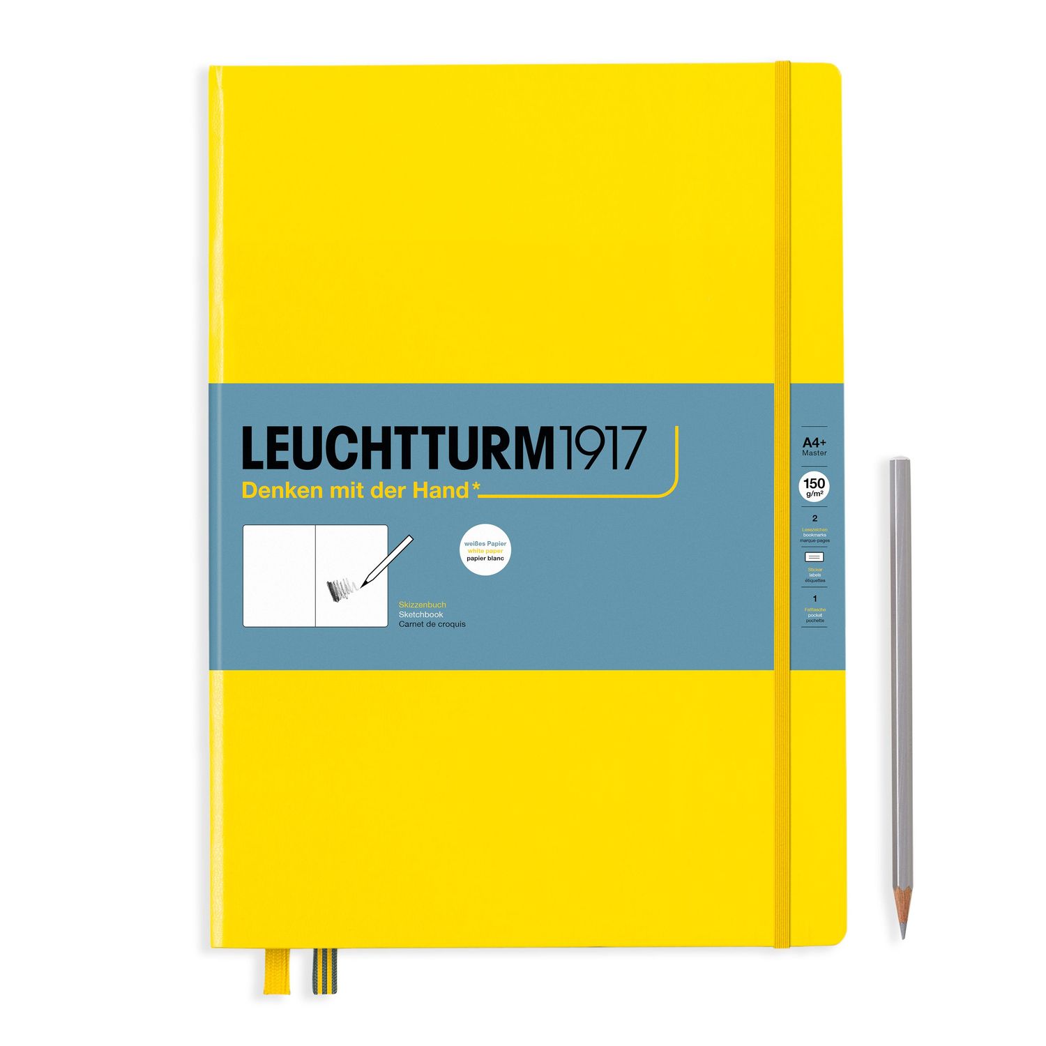 Cuaderno Leuchtturm1917 Sketchbook Master, color Lemon