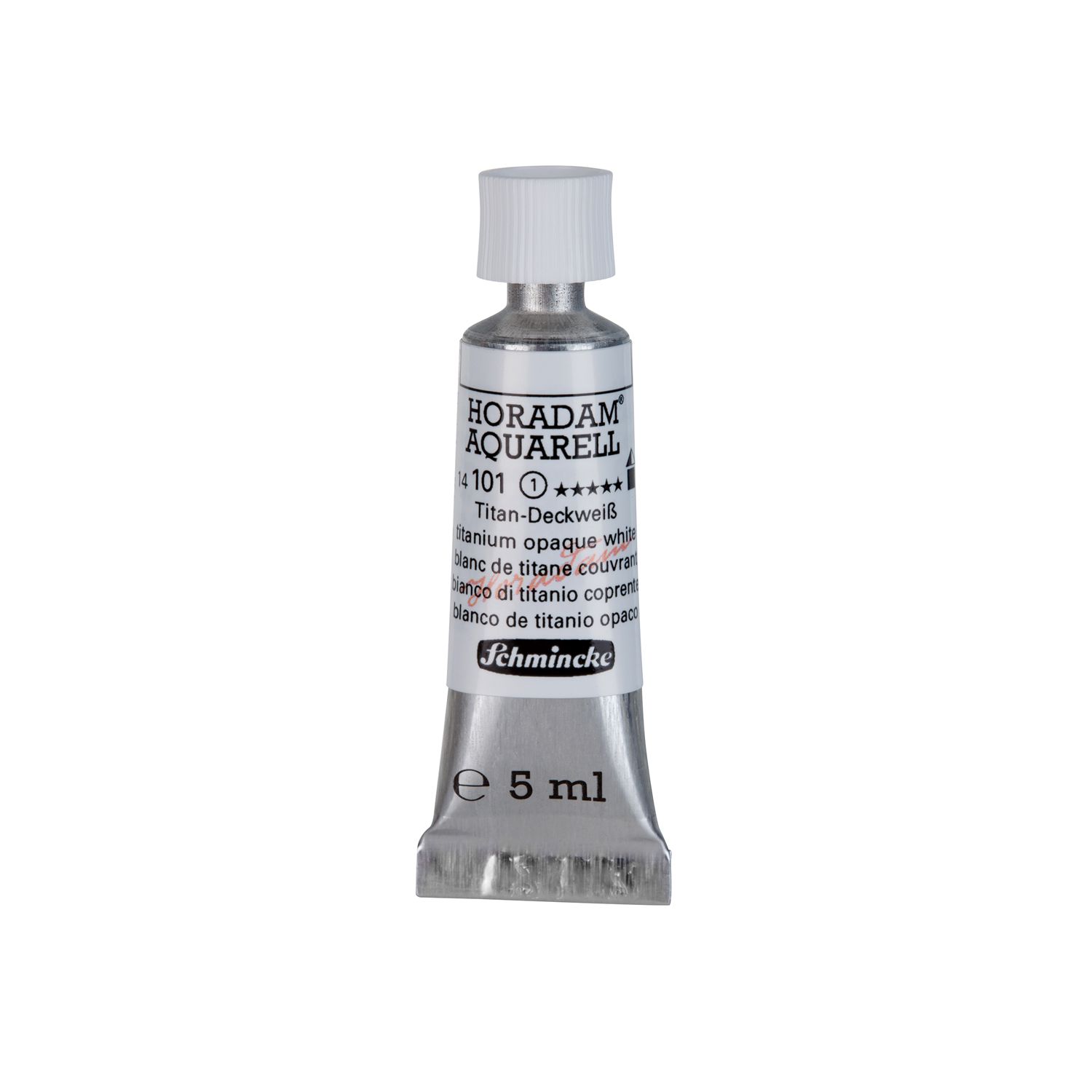 Acuarela Schmincke Horadam 5ml 101 Titanium Opaque White