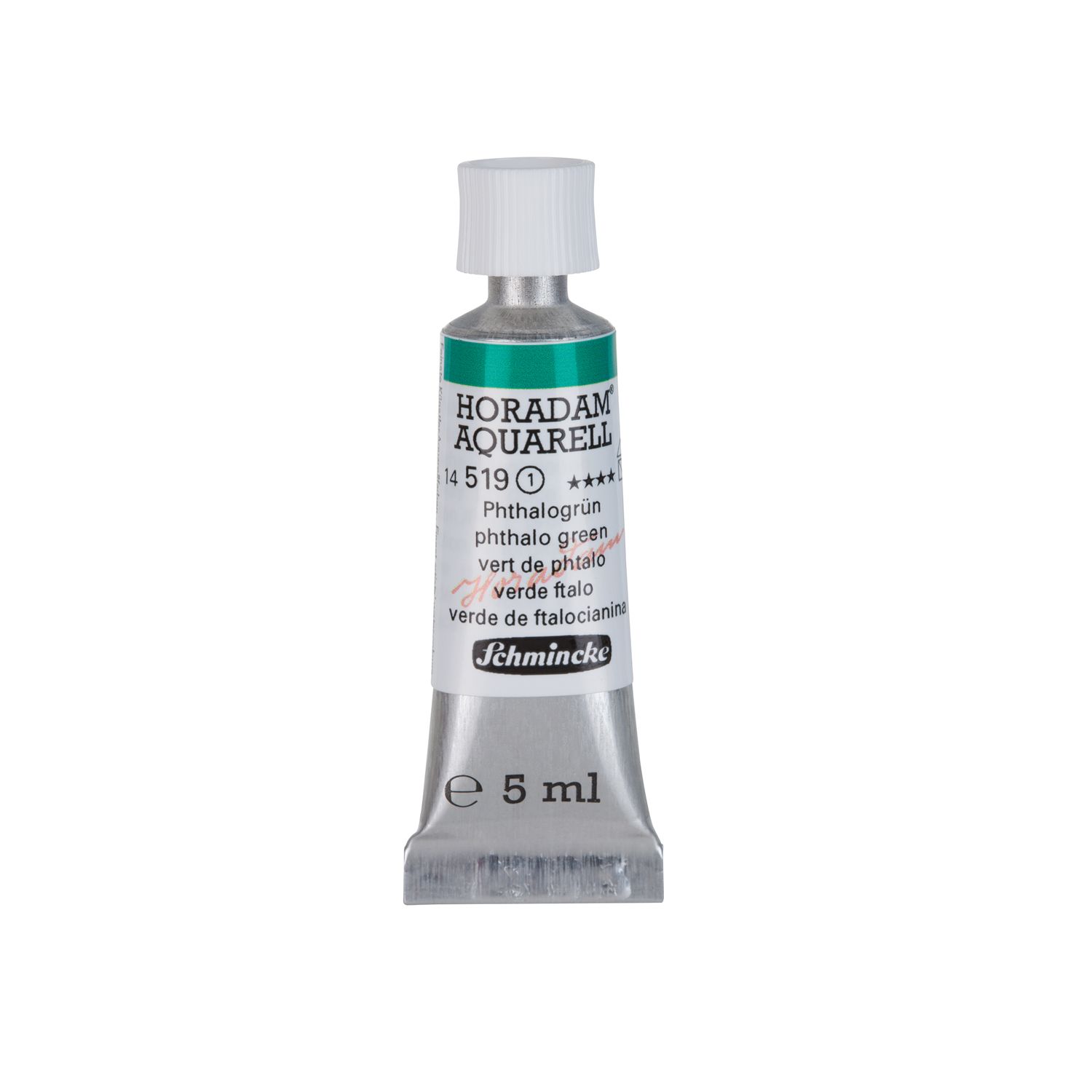 Acuarela Schmincke Horadam 5ml 519 Phthalo Green