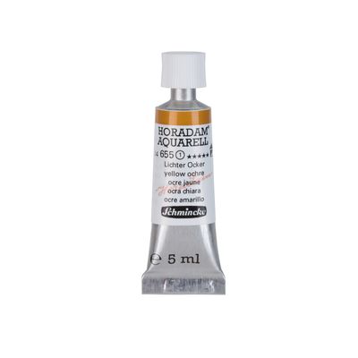 Acuarela Schmincke Horadam 5ml 655 Yellow Ochre